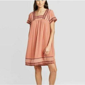 Dress Hippy Hobo festival Dress Embroidery Detail